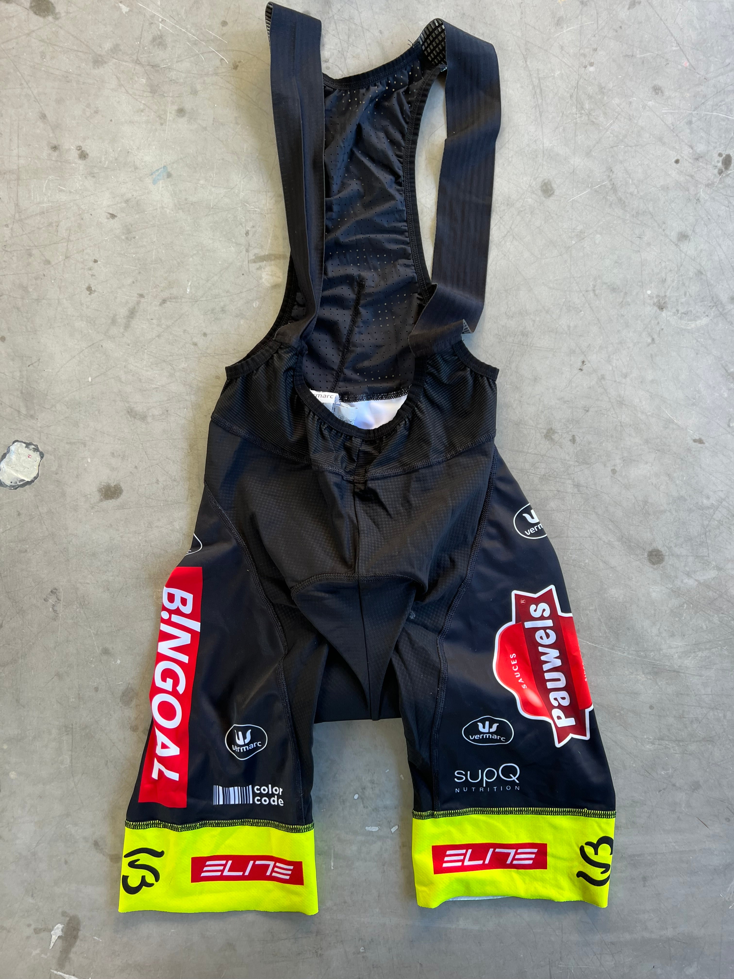 Bingoal | Vermarc Summer Jersey + Race Bibs Set | Size S | Rider-Issued Pro Team Kit