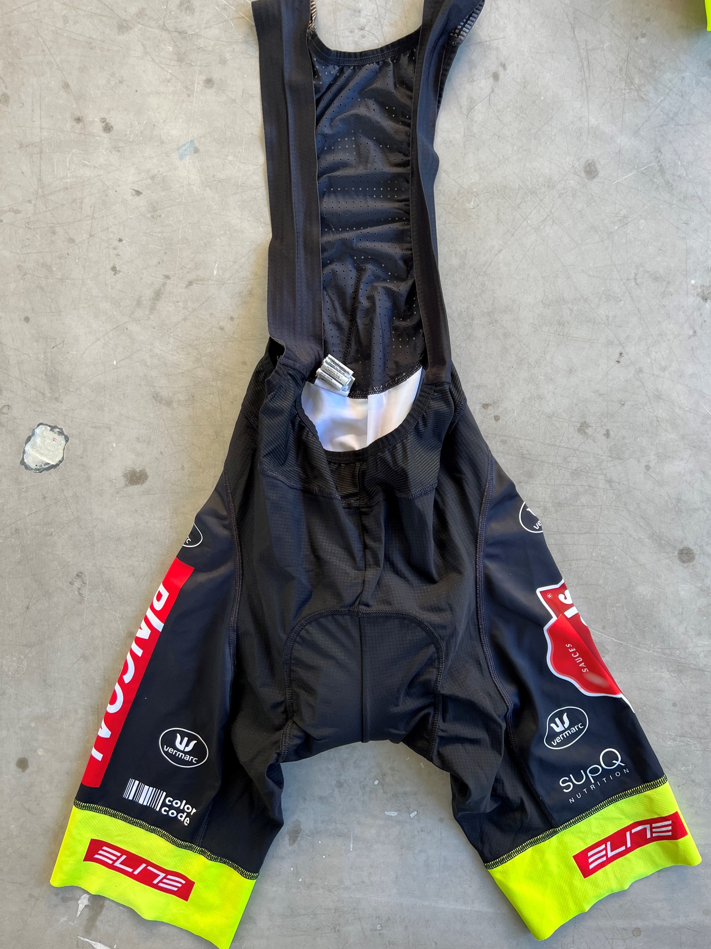 Bingoal | Vermarc Long Sleeve Gabba Jersey + Race Bibs Set | Size S | Rider-Issued Pro Team Kit