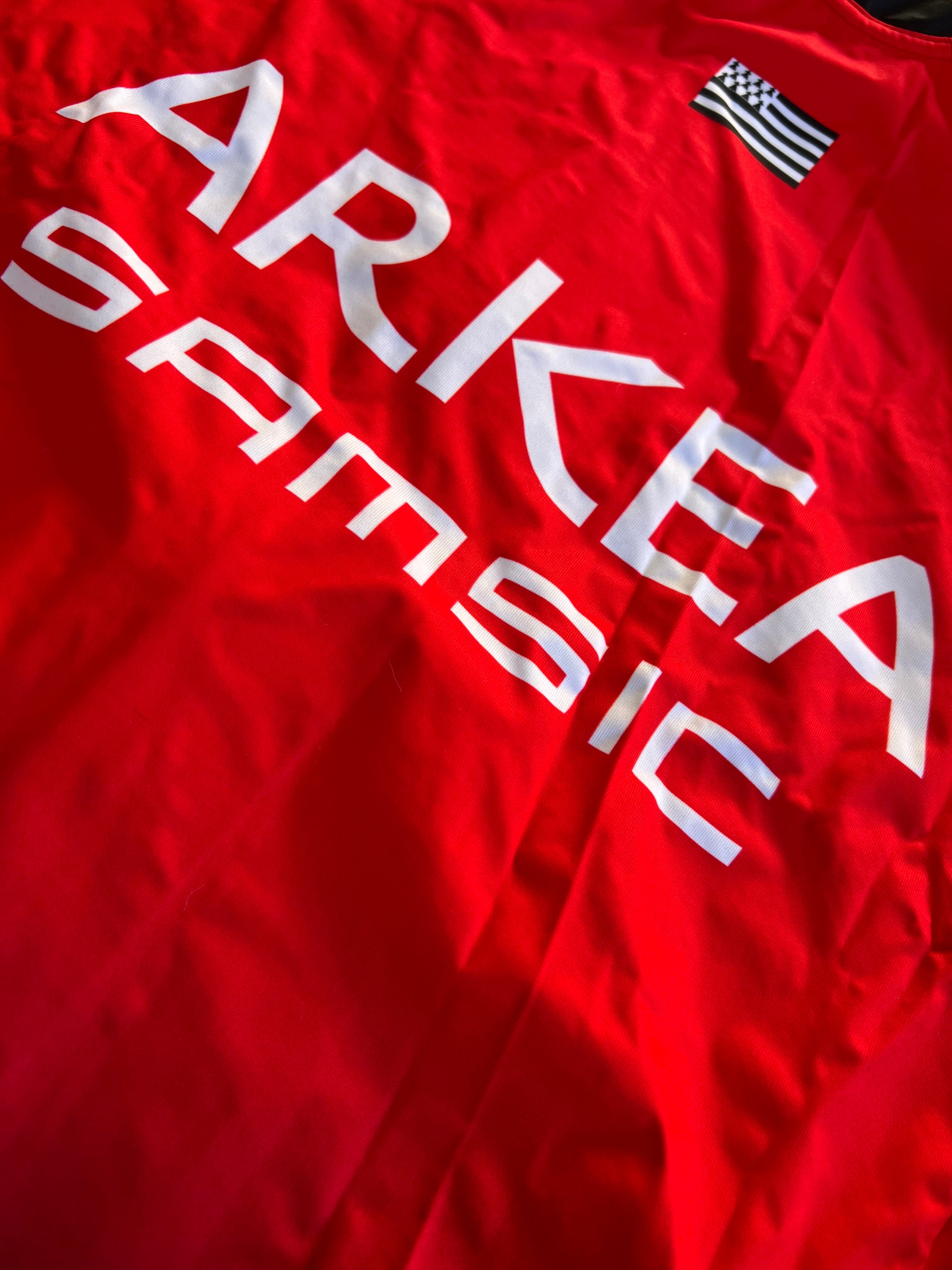 Arkea Samsic | Rosti Rain Jacket | Red | Rider-Issued Pro Team Kit
