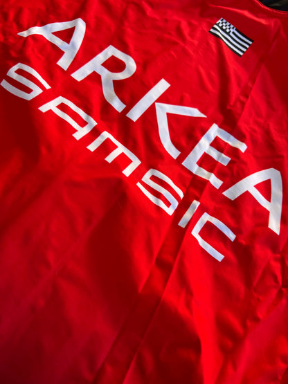 Arkea Samsic | Rosti Rain Jacket | Red | Rider-Issued Pro Team Kit