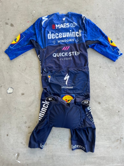 Quickstep Alpha Vinyl 2022 | Castelli Aero Road Suit (clearance) |  Size S | Rider-Issued Pro Team Kit