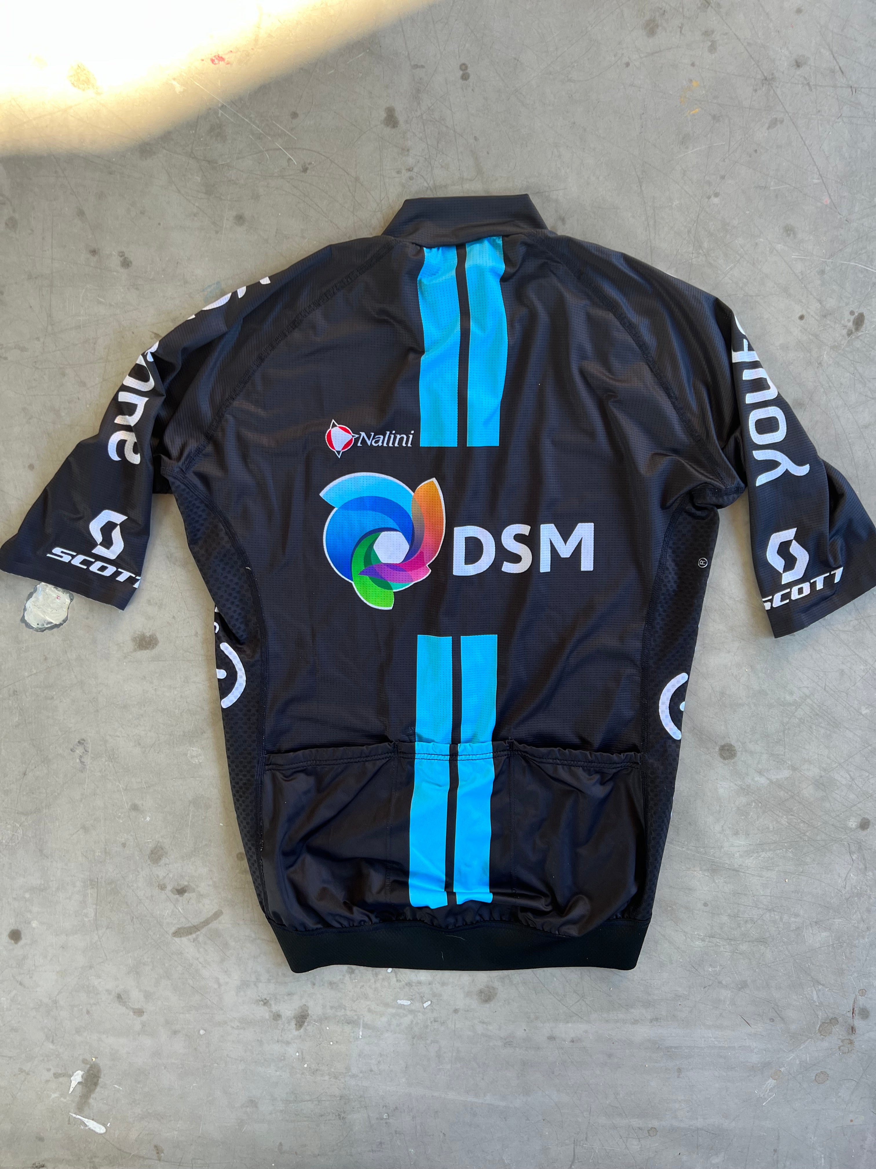 DSM | Nalini Short Sleeve Summer Jersey | M | Rider-Issued Pro Team Kit