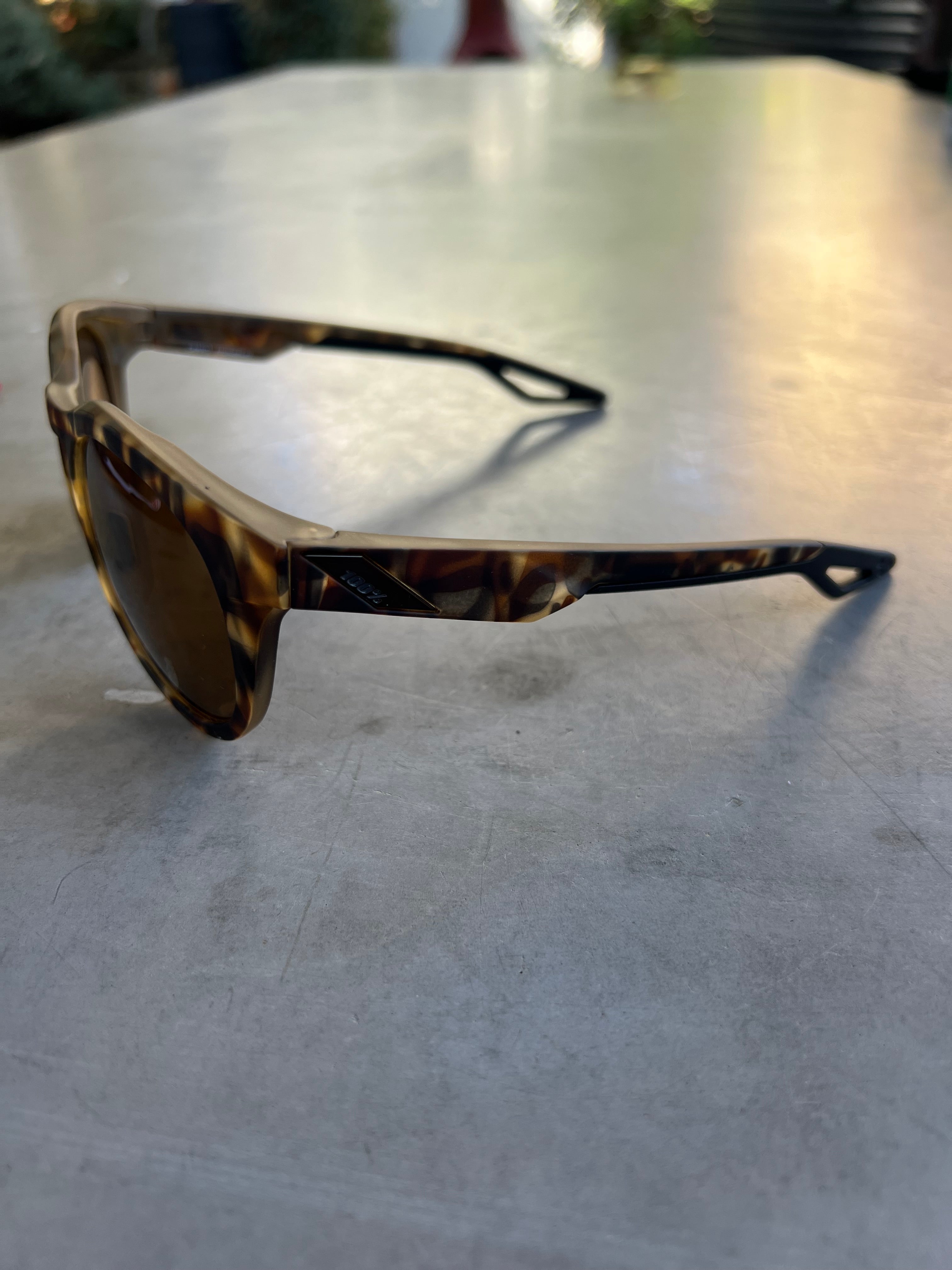 Alpecin Deceuninck | 100% Campo Sunglasses | Tortoiseshell | Rider-Issued Casual Pro Team Kit