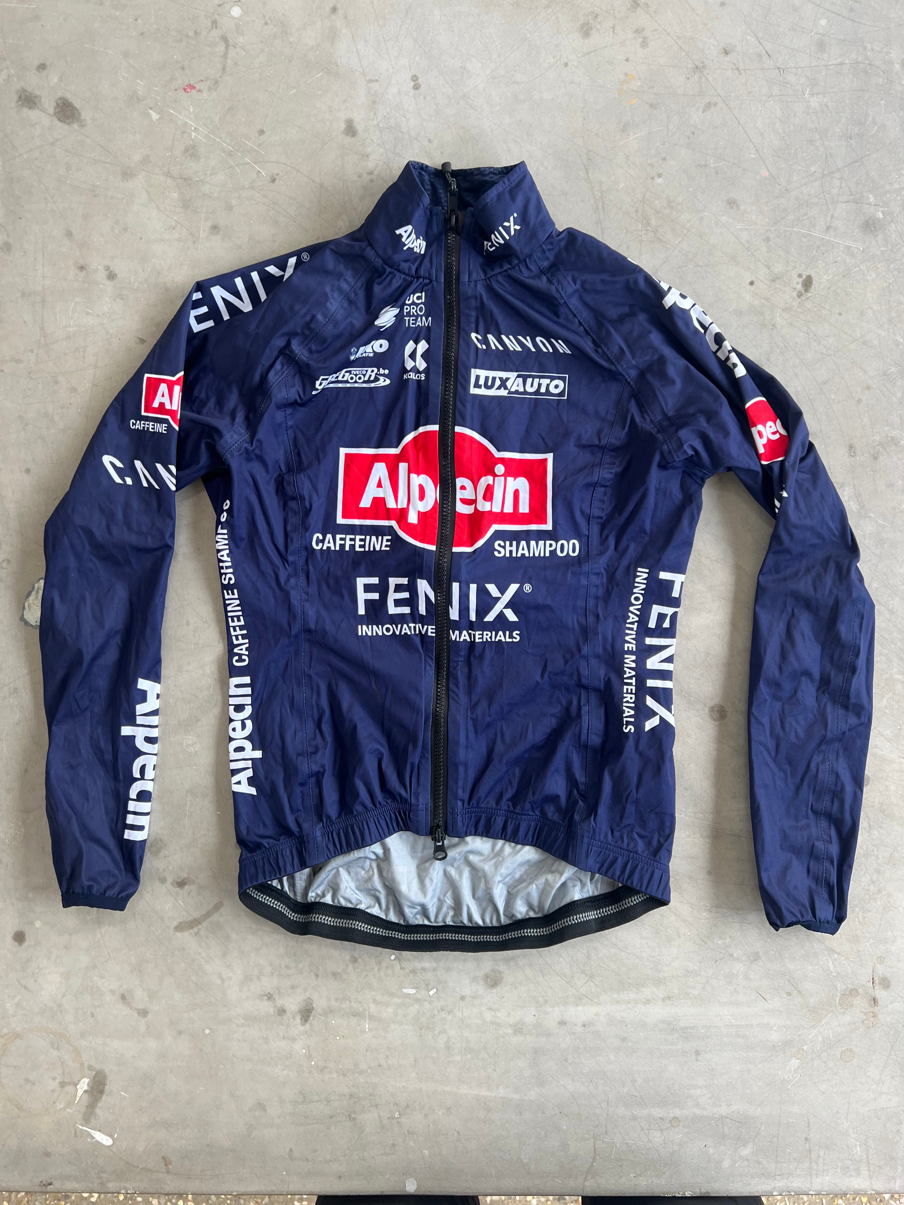 Alpecin Fenix Men | Kalas Rain Jacket | XS/S | Rider-Issued Pro Team Kit