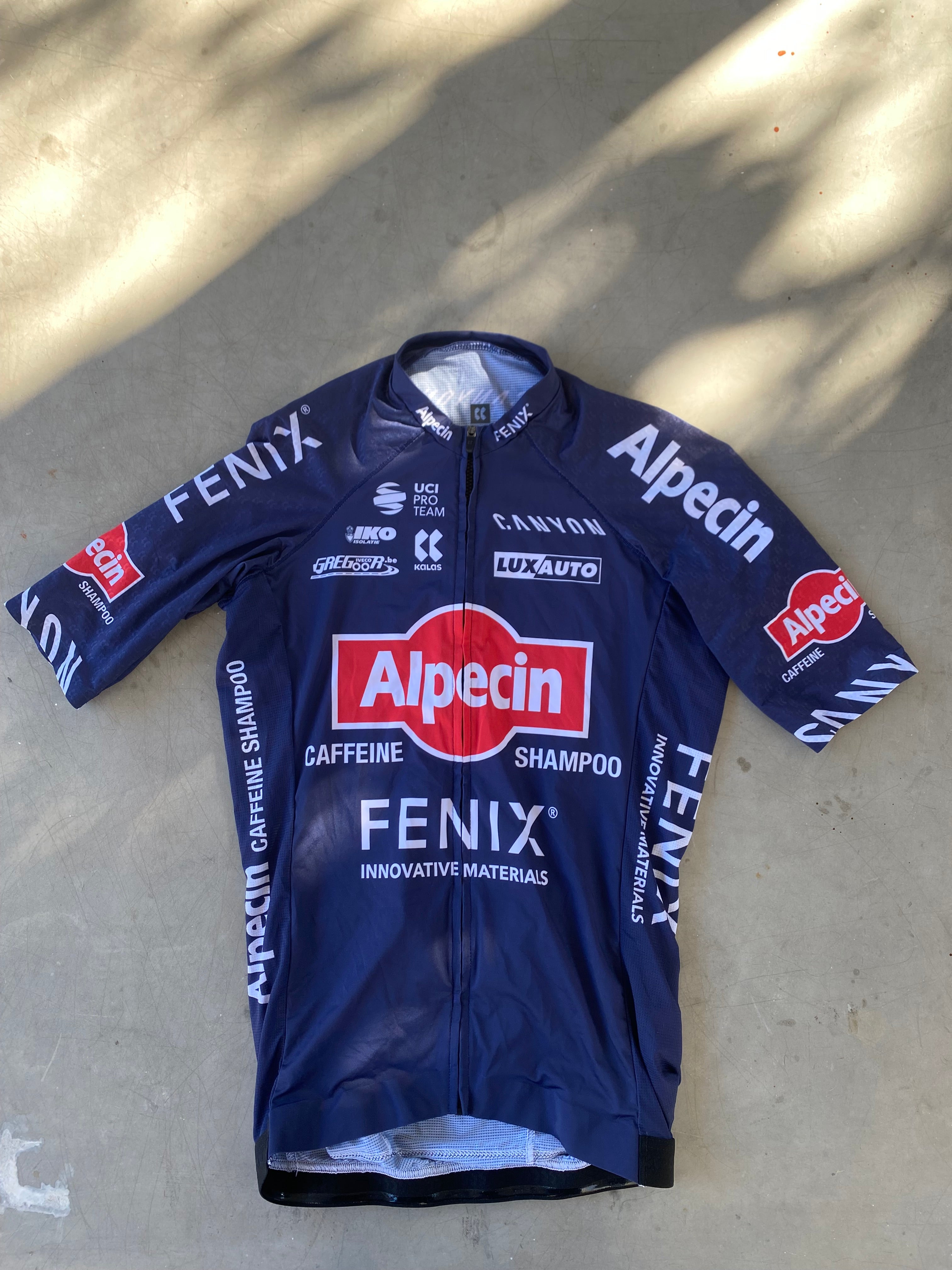 Alpecin Fenix Men | Kalas Short Sleeve Jersey | S/M | Rider-Issued Pro Team Kit
