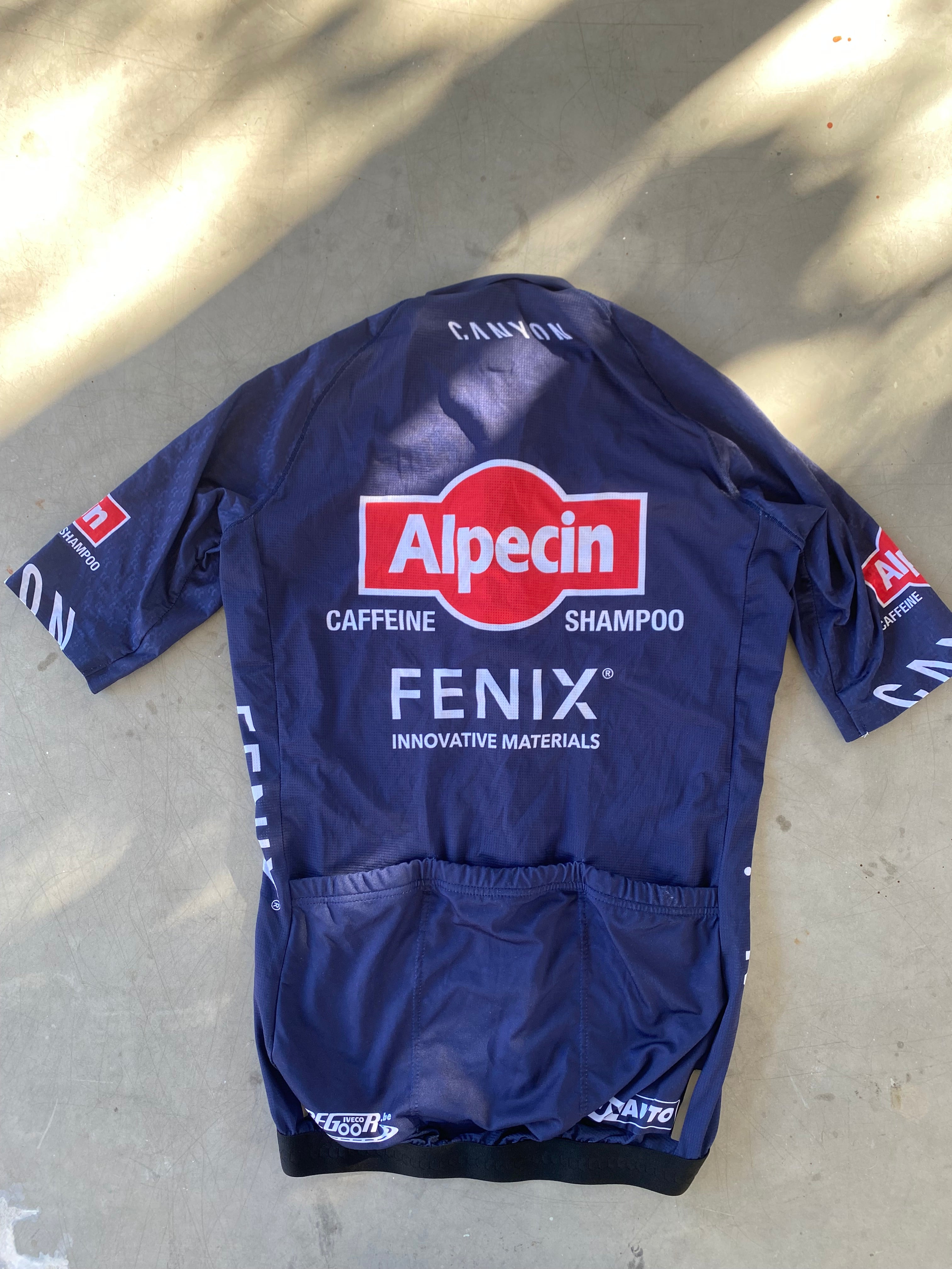 Alpecin Fenix Men | Kalas Short Sleeve Jersey | S/M | Rider-Issued Pro Team Kit