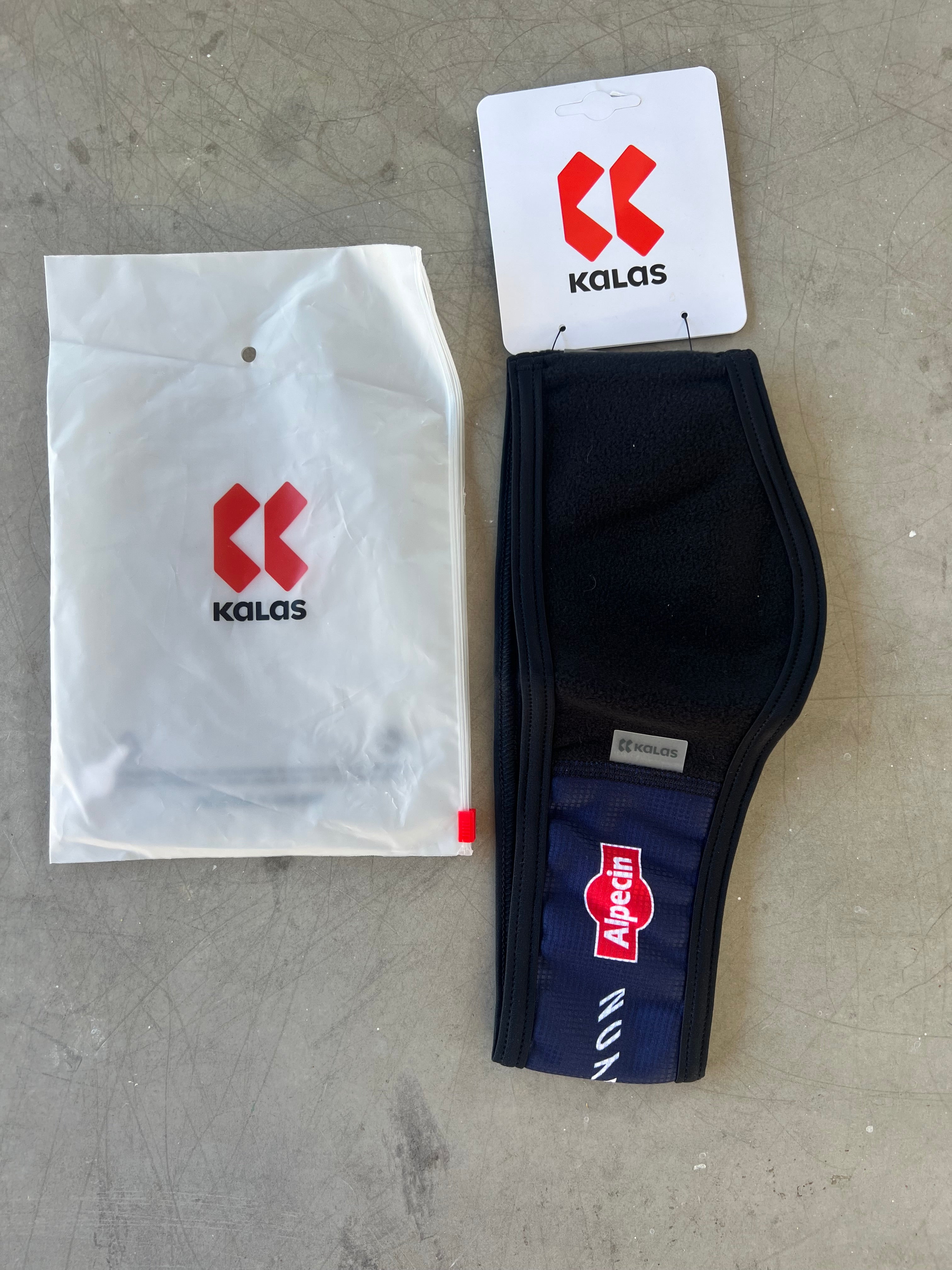Alpecin Fenix Men | Kalas Thermal Headband | Black | Rider-Issued Pro Team Kit