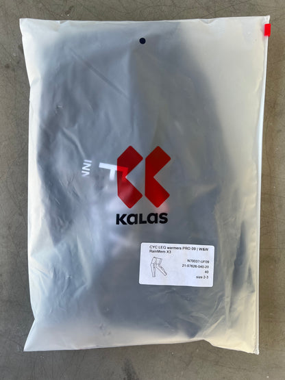 Alpecin Fenix Men | Kalas Rain Leg Warmers | Navy | M | Rider-Issued Pro Team Kit