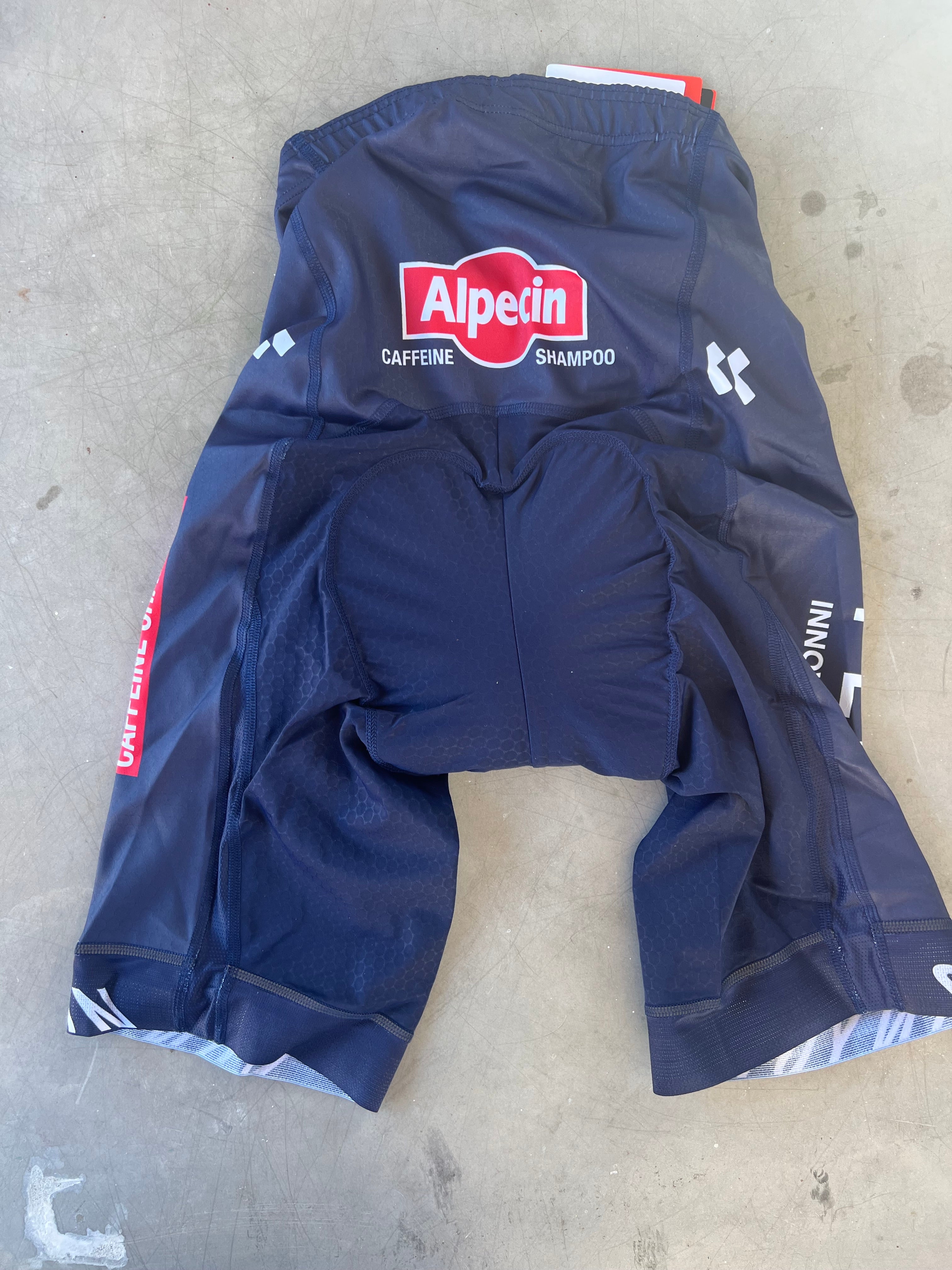 Alpecin Fenix Men | Kalas Padded Riding Shorts | Navy | L | Rider-Issued Pro Team Kit