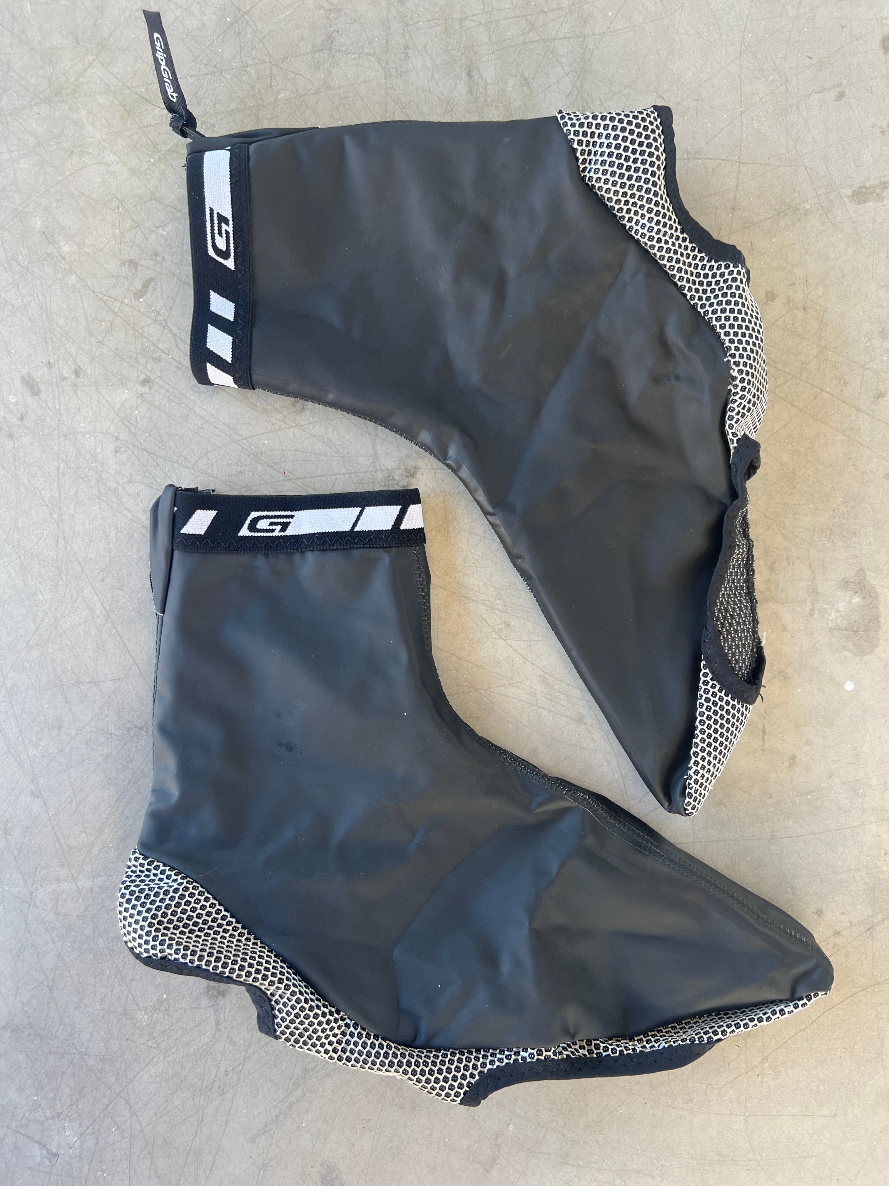 Alpecin Fenix Men | Grip Grab Thermal Winter Shoe Covers | Black | XXL | Rider-Issued Pro Team Kit