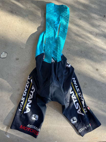 Astana | Giordana Bundle - Thermal Jersey & Bibs | S | Rider-Issued Pro Team Kit