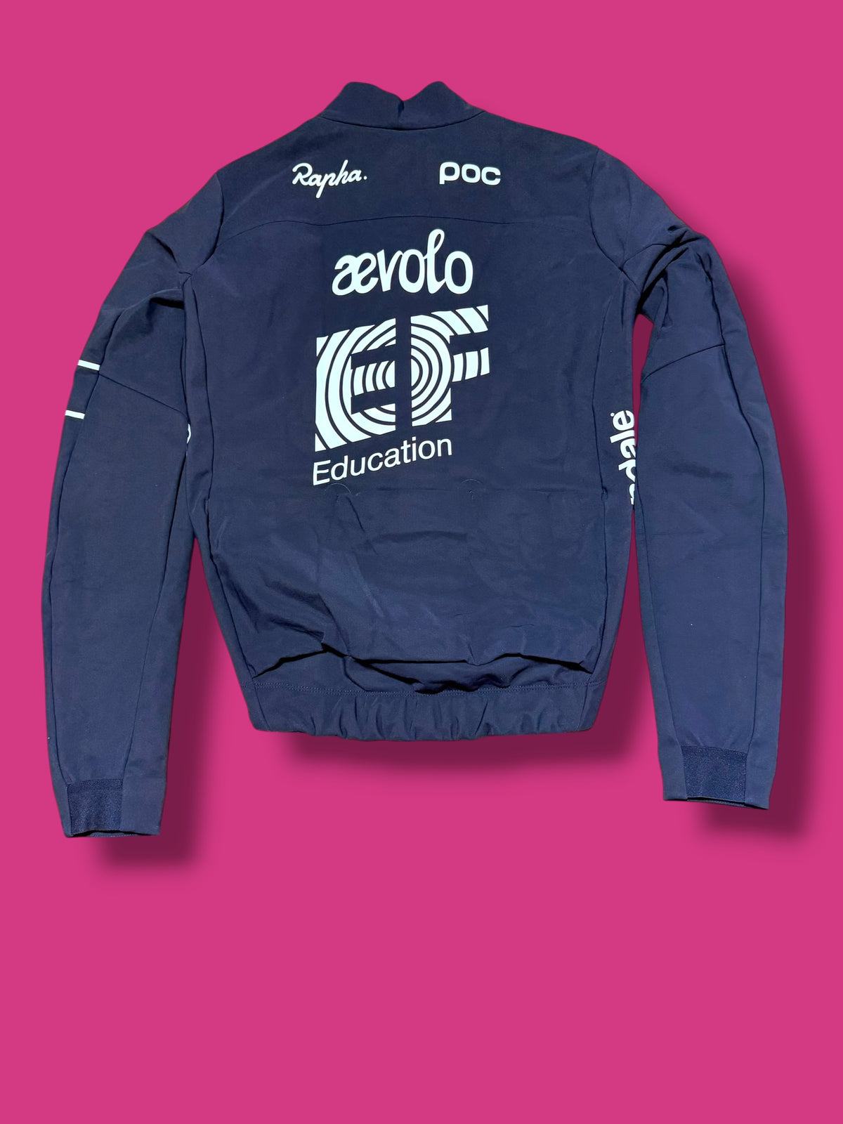 Deep Winter Waterproof Thermal Jacket | EF Education Aevolo | Rapha Men's Pro Kit