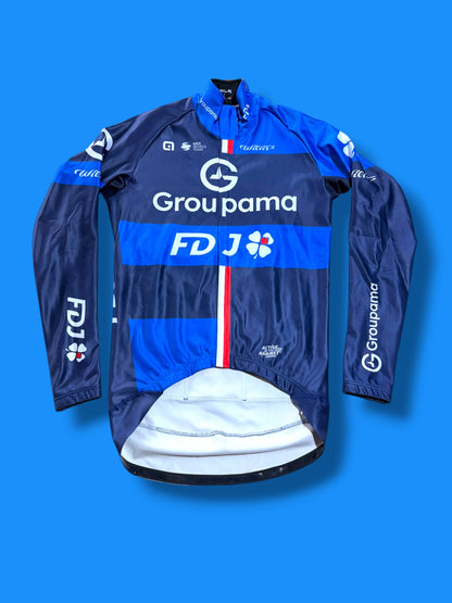 Long Sleeve Gabba Waterproof Jersey / Groupama FDJ Francaise des Jeux |Ale