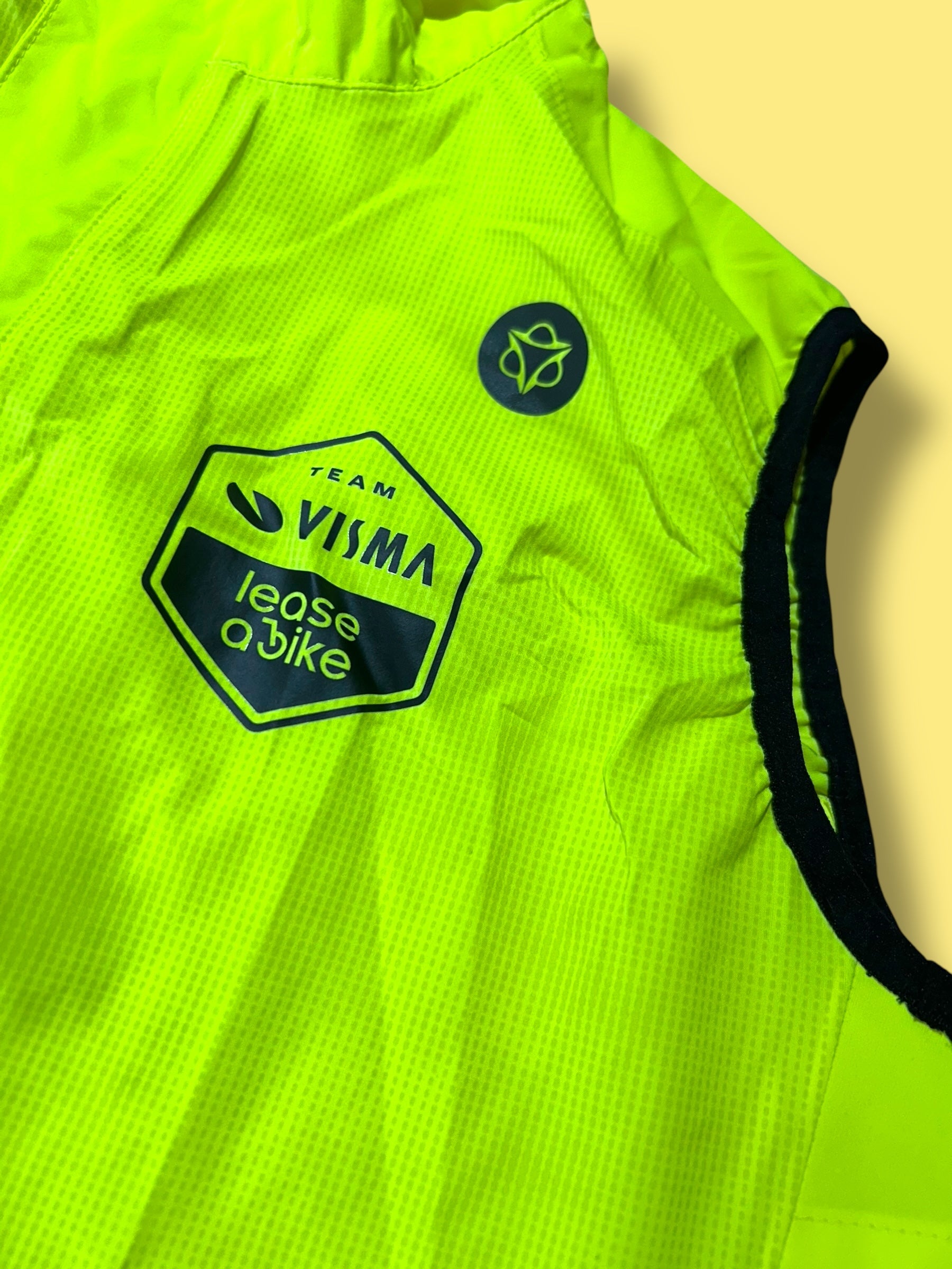 Rain Vest Gilet  Winter Thermal Rider Issued  | Jumbo Visma  | Agu | Pro Cycling Kit