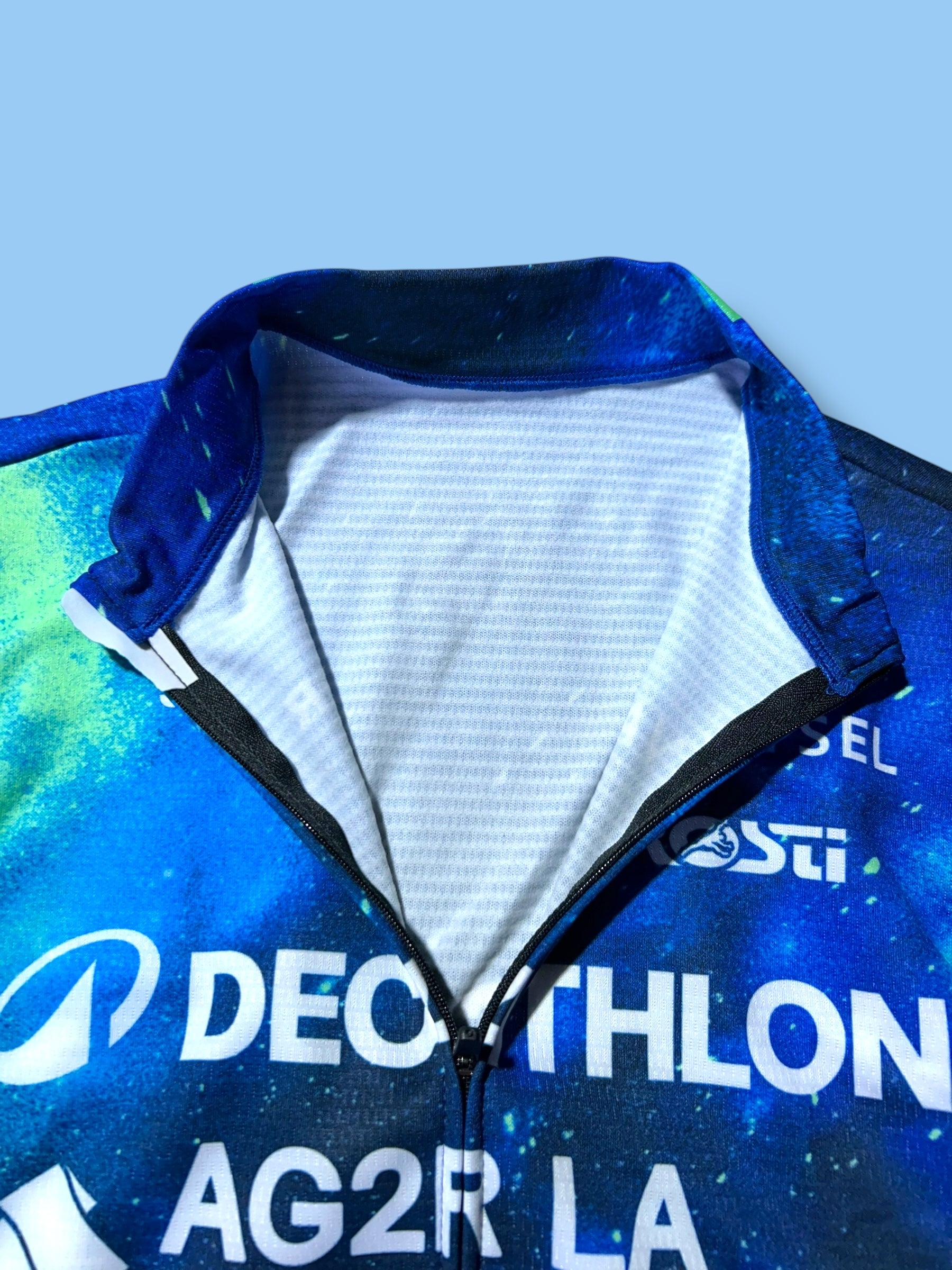 Jersey Midweight Thermal Short Sleeve Racing Maillot  Felpata  | Decathlon AG2R La Mondiale  | Rosti | Pro Cycling Kit