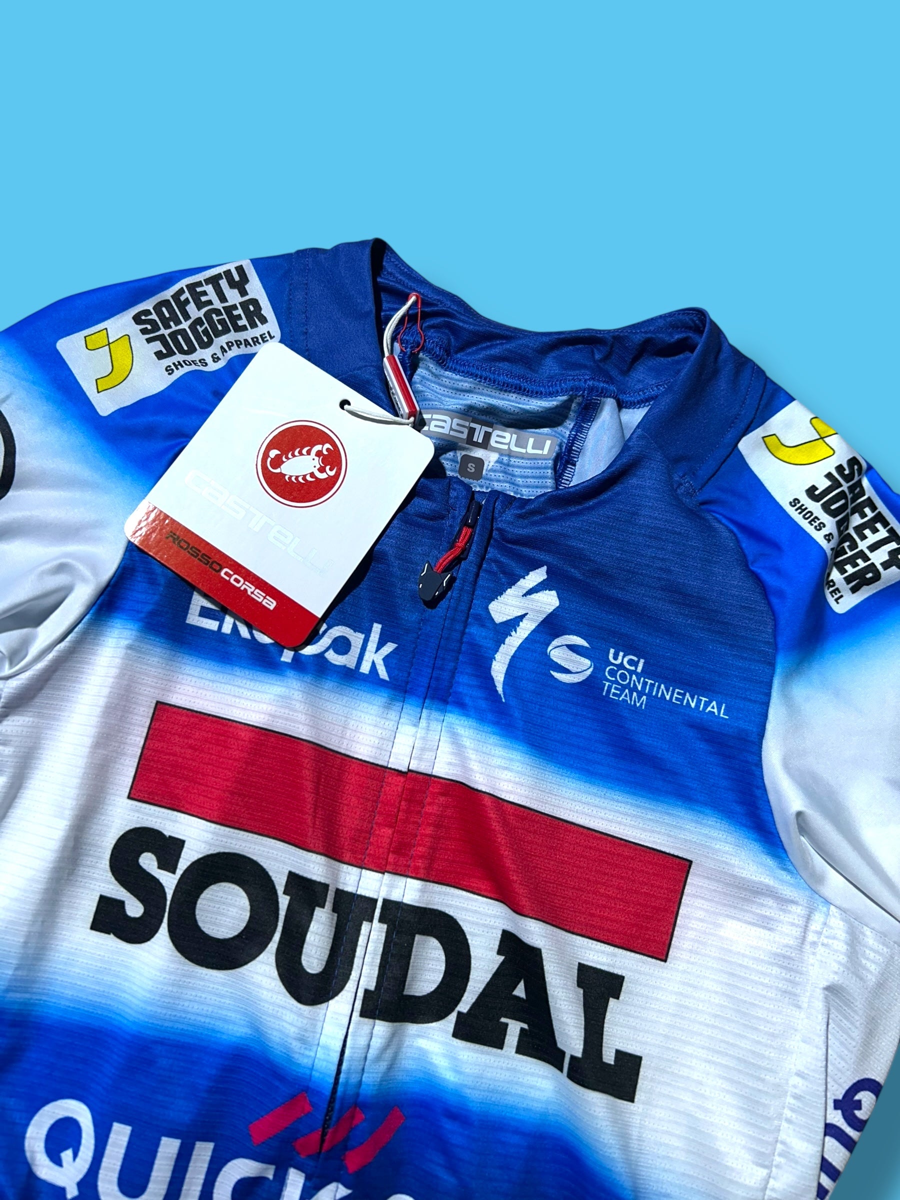 Aero Jersey 7.0 Race Lightweight Fast!  | Castelli |  Soudal Quick-Step| Pro Cycling Kit
