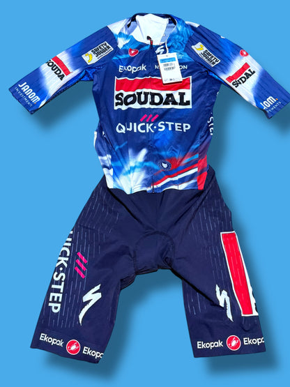 Sanremo S P Race Suit Aerosuit |Castelli|Soudal Quick-Step