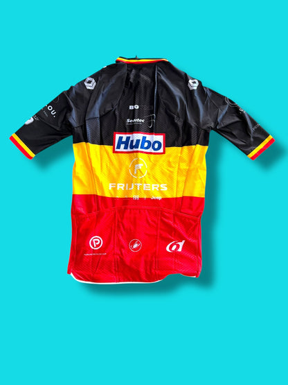 Aero Jersey and Bib Shorts Bundle Belgian CHamp|Castelli |Hubo |Cycling