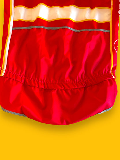 Rain Jersey Short Sleeve | Parentini | Danish / Denmark National Team | Pro Cycling Kit