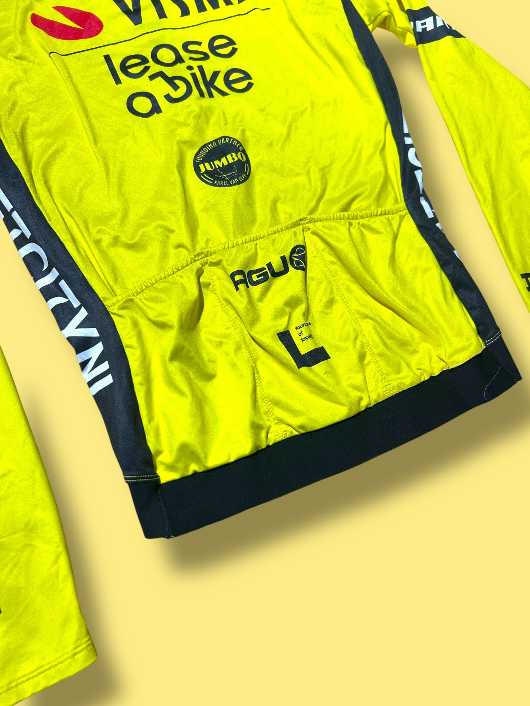 Winter Jersey Midweight  Race -  Rider Issued | Jumbo Visma  | Agu | Pro Cycling Kit