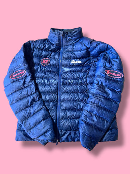 Explore Down Jacket  Women's Packable Thermal Puffer Casual | Rapha |  EF Education First  | Pro Cycling Kit