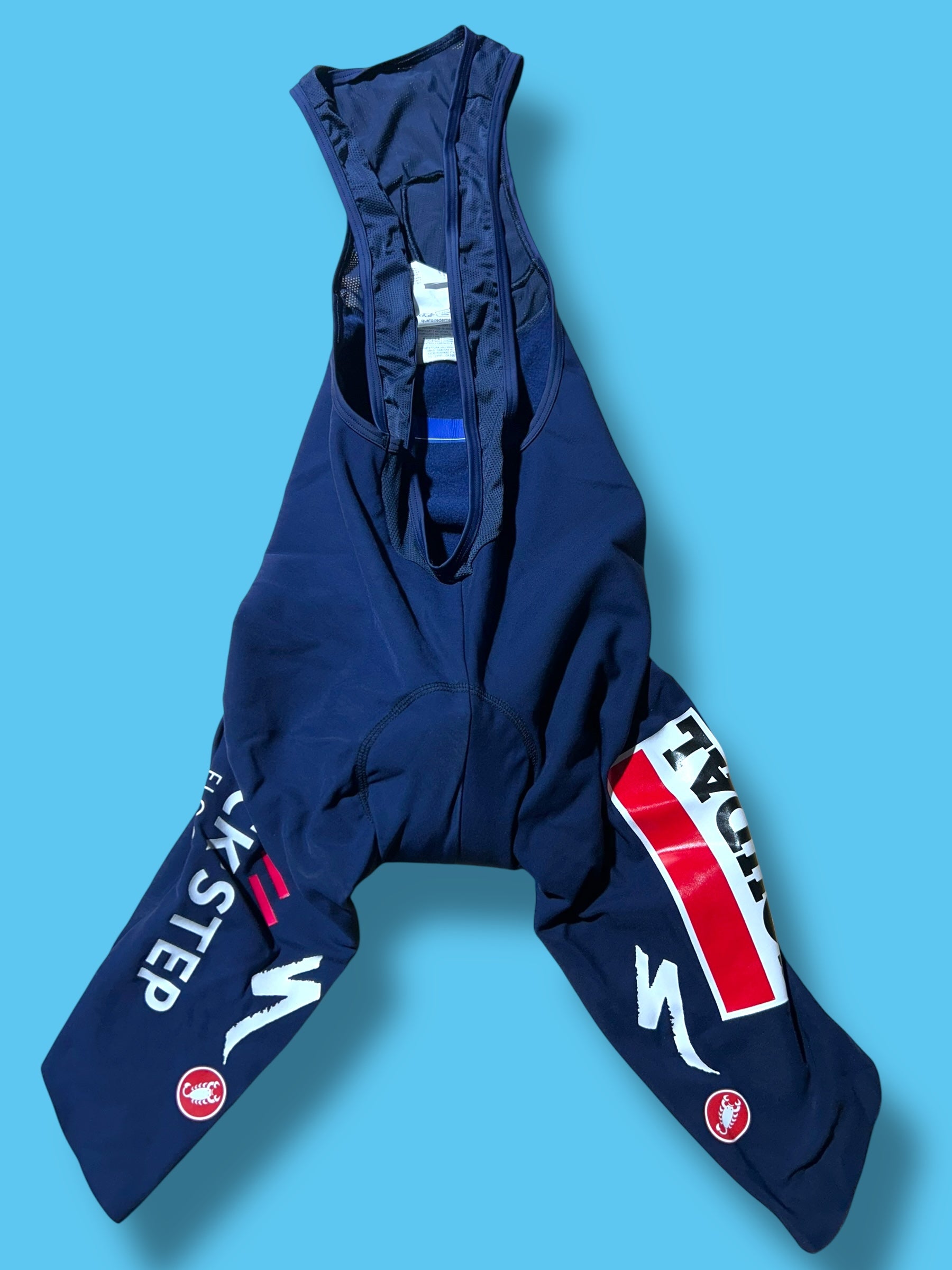 Nano Flex Bib Shorts Winter Thermal Fleece | Castelli |  Soudal Quick-Step| Pro Cycling Kit