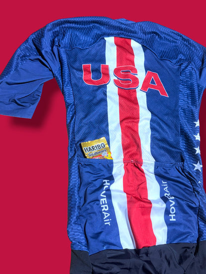 Aero Race Suit Aerosuit Pockets|USA Cycling|Cuore Pro Cycling Kit