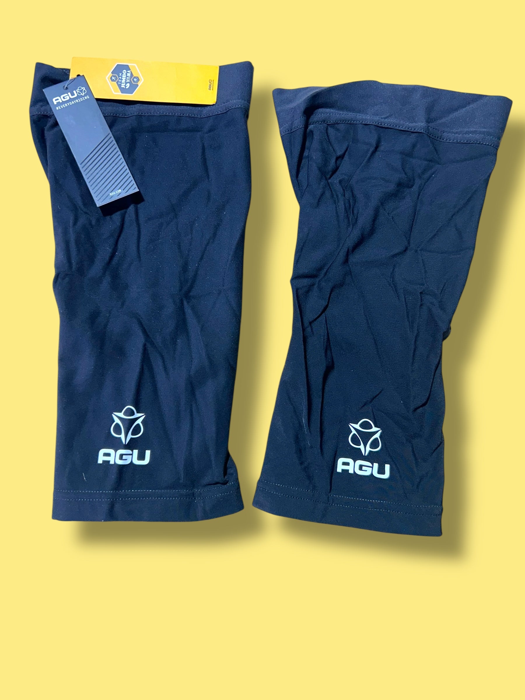 Knee Warmers Thermal Winter Race -  Rider Issued | Jumbo Visma  | Agu | Pro Cycling Kit