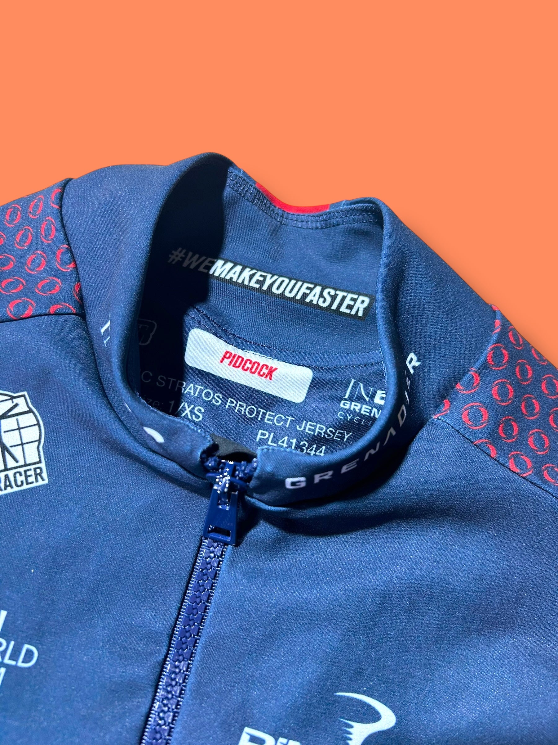 Thermal Jersey Gabba Winter  Pidcock  |Ineos Grenadiers| Pro Cycling Kit
