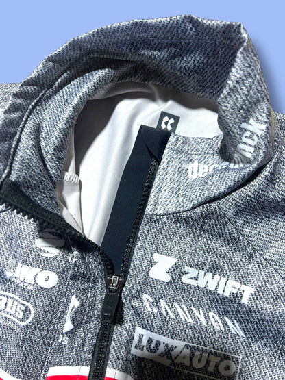 Winter Long Sleeve Tour de a France jacket Thermal Windproof  | Alpecin Deceuninck Kalas| Pro Cycling Kit