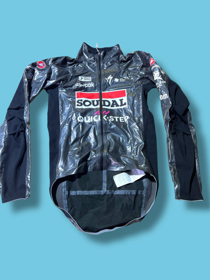 Rain Jacket Slicker Pro  Winter Wet Cold   | Castelli |  Soudal Quick-Step| Pro Cycling Kit