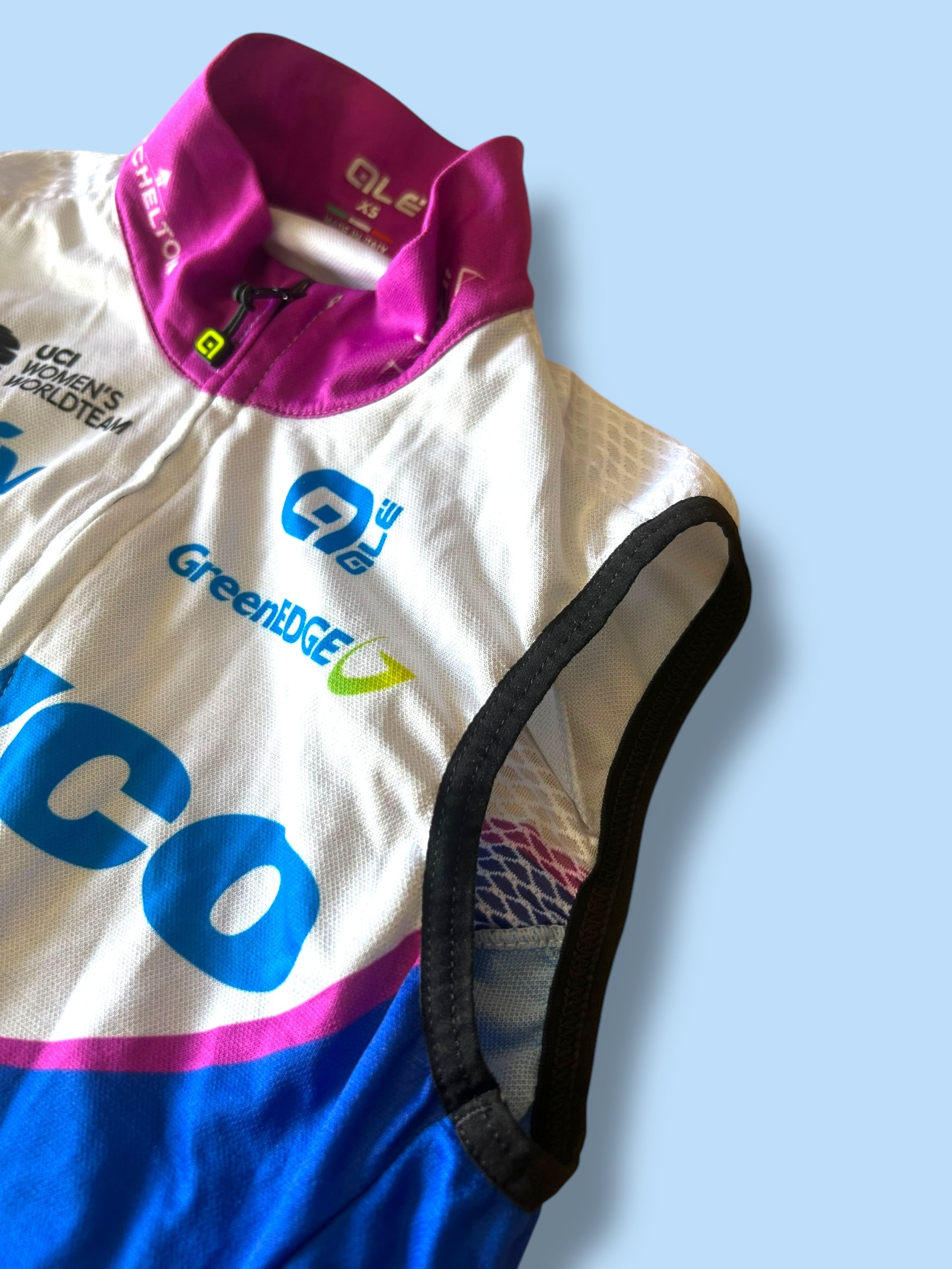 Gilet Vest Packable Road Racing  TT Triathlon | Ale |  Liv Jayco Alula| Pro Cycling Kit