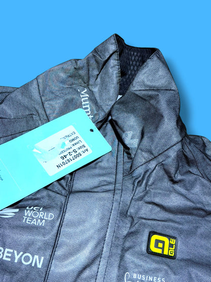 Heavy Rain Jacket - Reflective Silver | Bahrain Victorious | Alé Pro Cycling Kit
