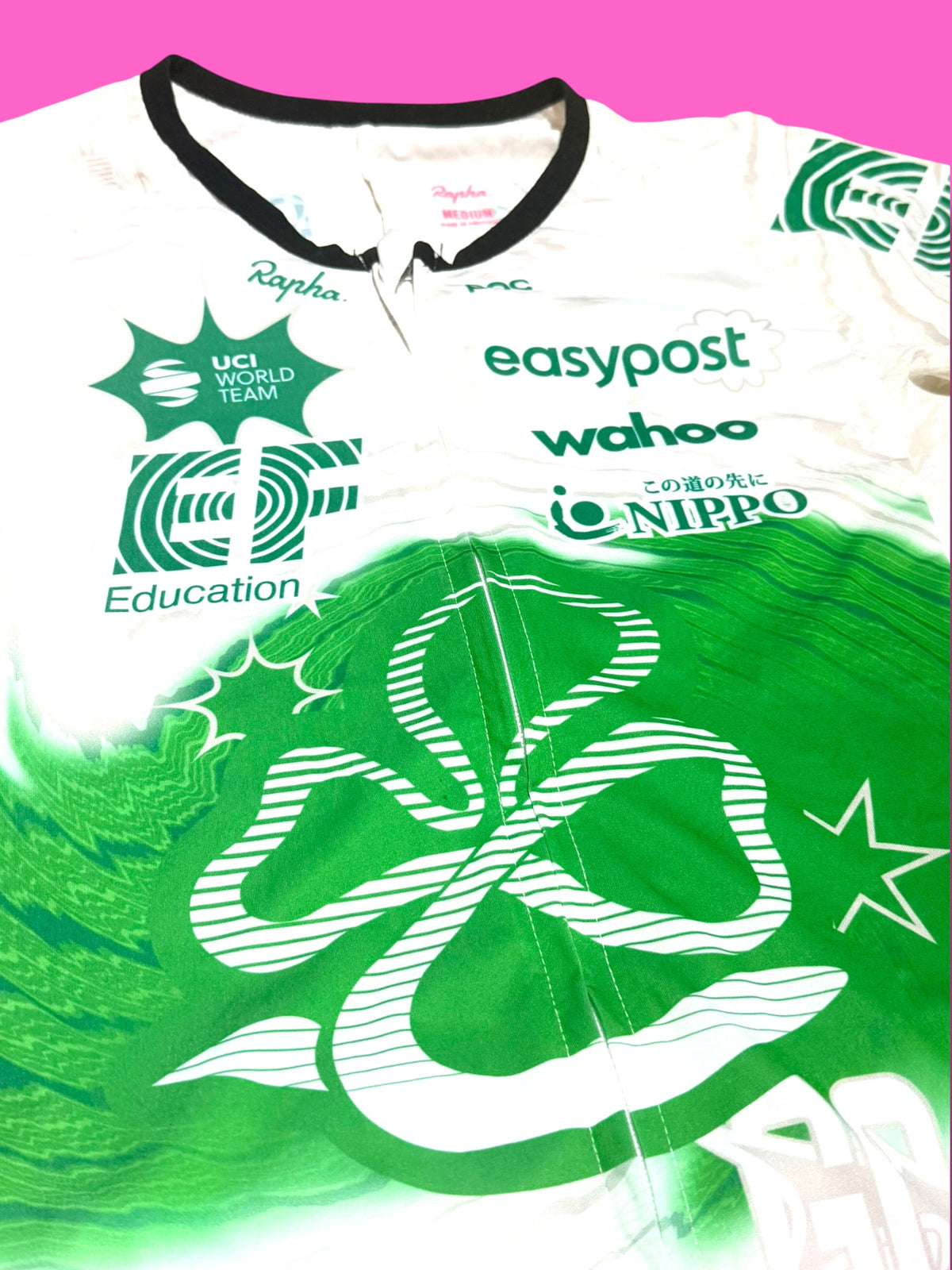 National Champion Aero Jersey Ben Healy Irish Pro Team | EF Education First | Rapha Men's Pro Kit