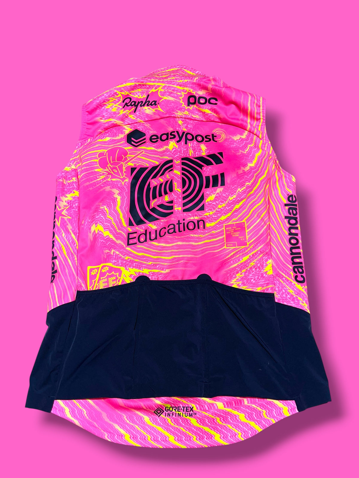 EF 2024 INFINIUM Thermal Windproof Vest GORE-TEX | EF Education First | Rapha Men's Pro Kit