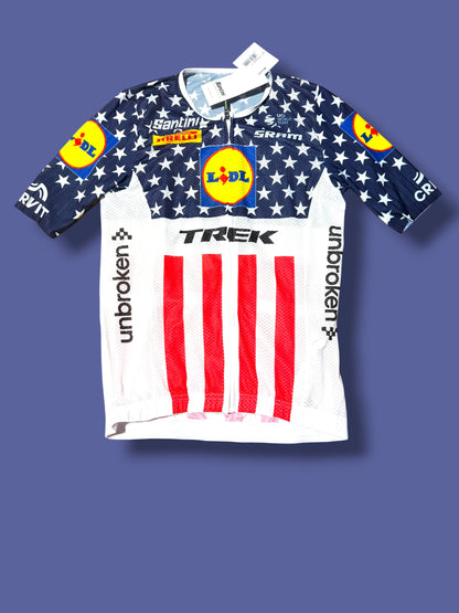 Summer Lightweight Climbers Aero  Jersey|Lidl Trek  |Santini Pro Cycling Kit
