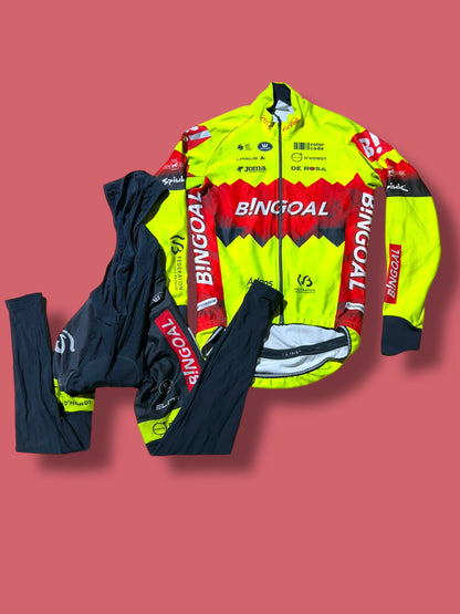 Winter Jacket Gabba and Bib Tights Thermal | Bingoal Vermarc| Pro Cycling Kit