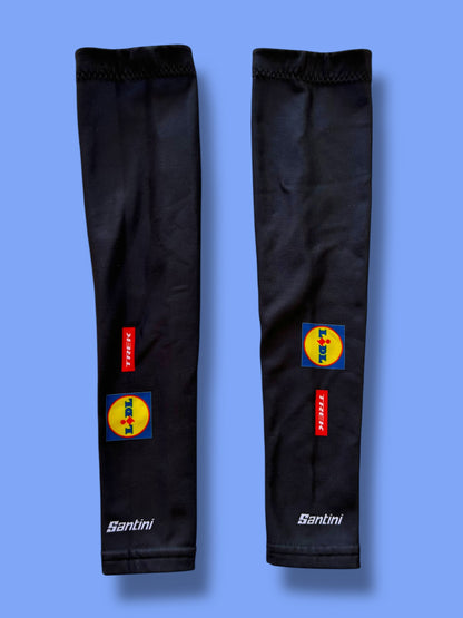 Arm Warmers Thermal Super Roubaix | Santini | Lidl Trek | Pro Cycling Kit