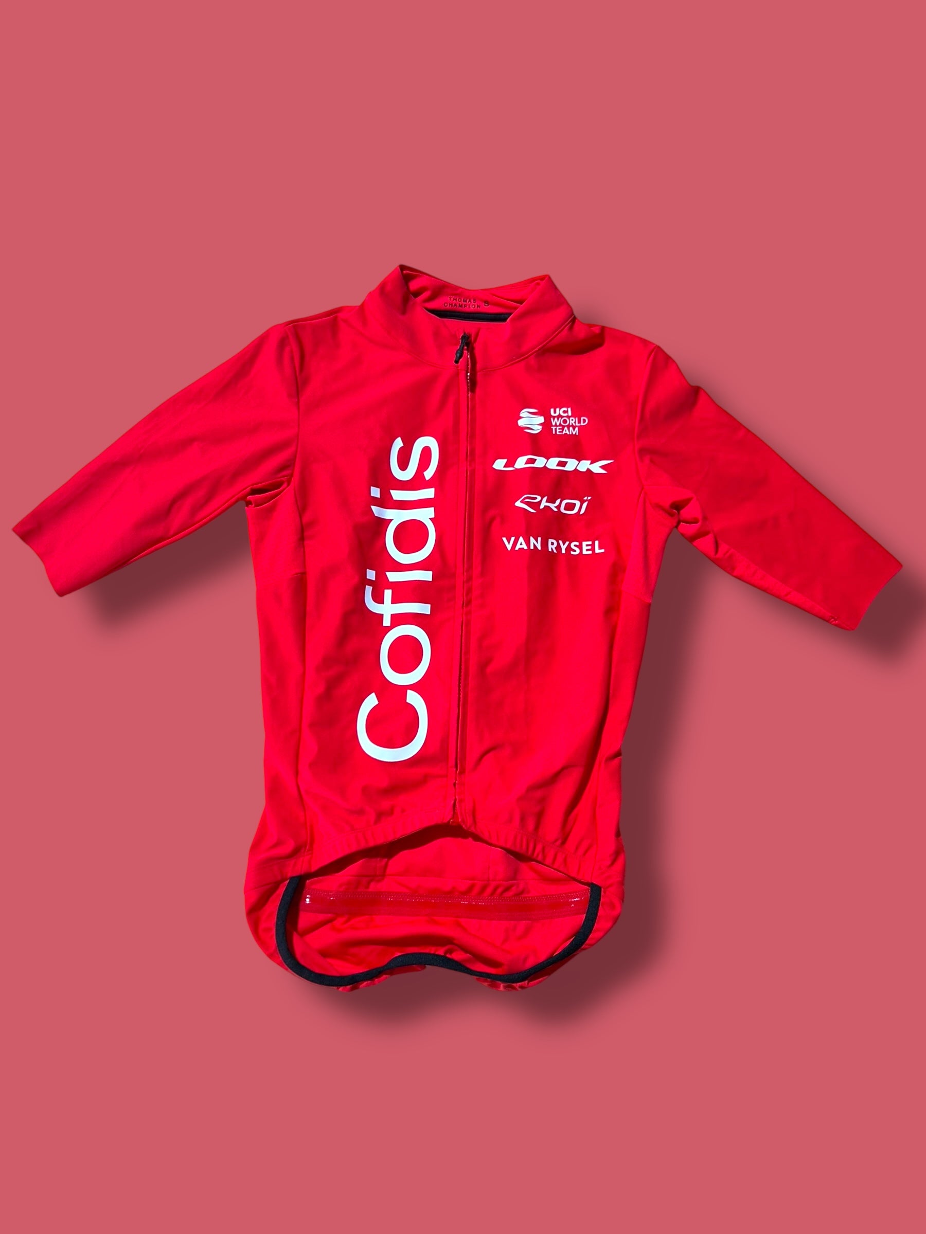 Short Sleeve Gabba Jersey Jacket  Rider Issued Winter WIndstopper|  Van Rysel |  Cofidis| Pro Cycling Kit