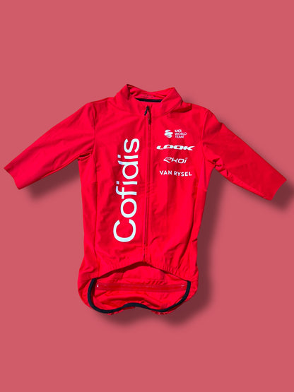 Short Sleeve Gabba Jersey Jacket  Rider Issued Winter WIndstopper|  Van Rysel |  Cofidis| Pro Cycling Kit