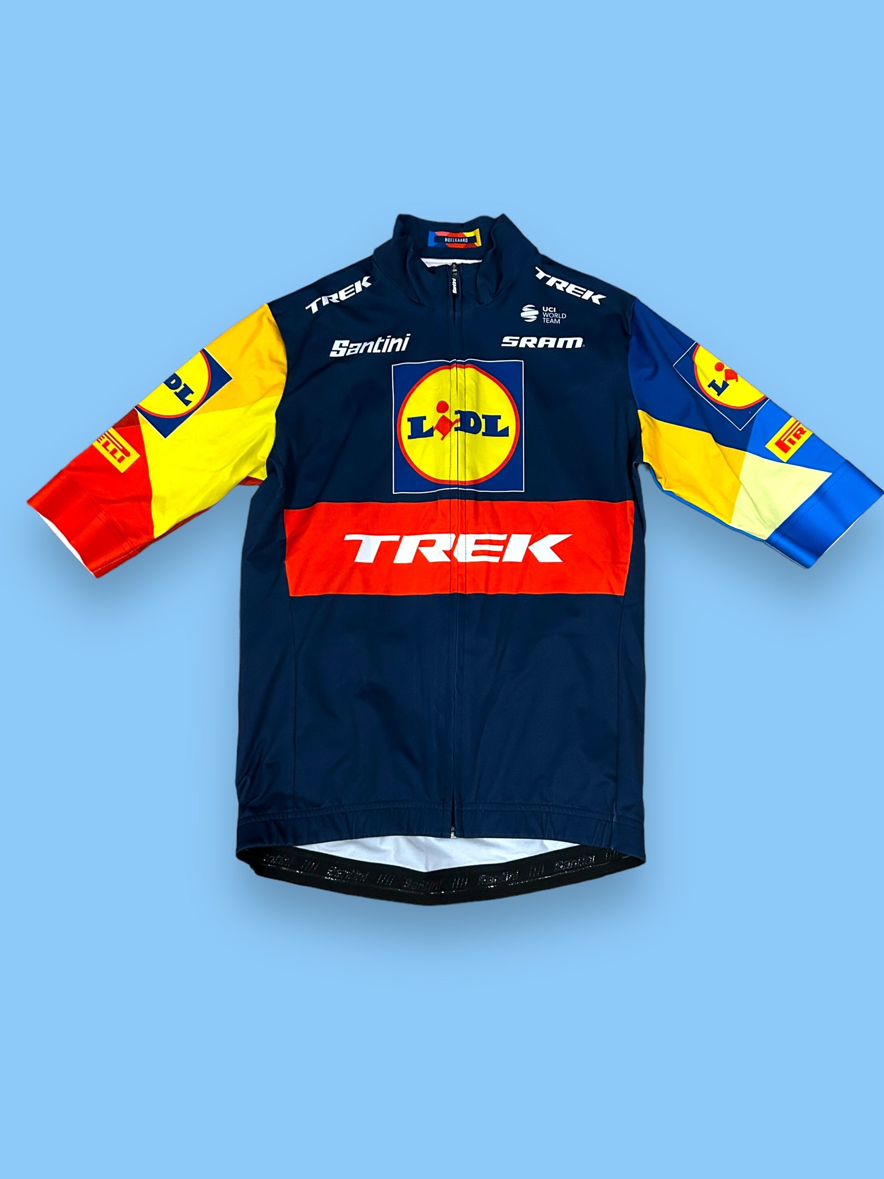 Short Sleeve Mid-weight Jersey | Santini | Lidl Trek | Pro-Issued Cycling Kit