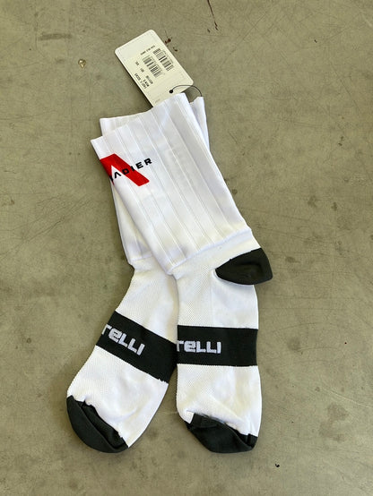 Fast Feet Aero Socks | Castelli | Ineos Grenadiers Pro-Issued Cycling Kit