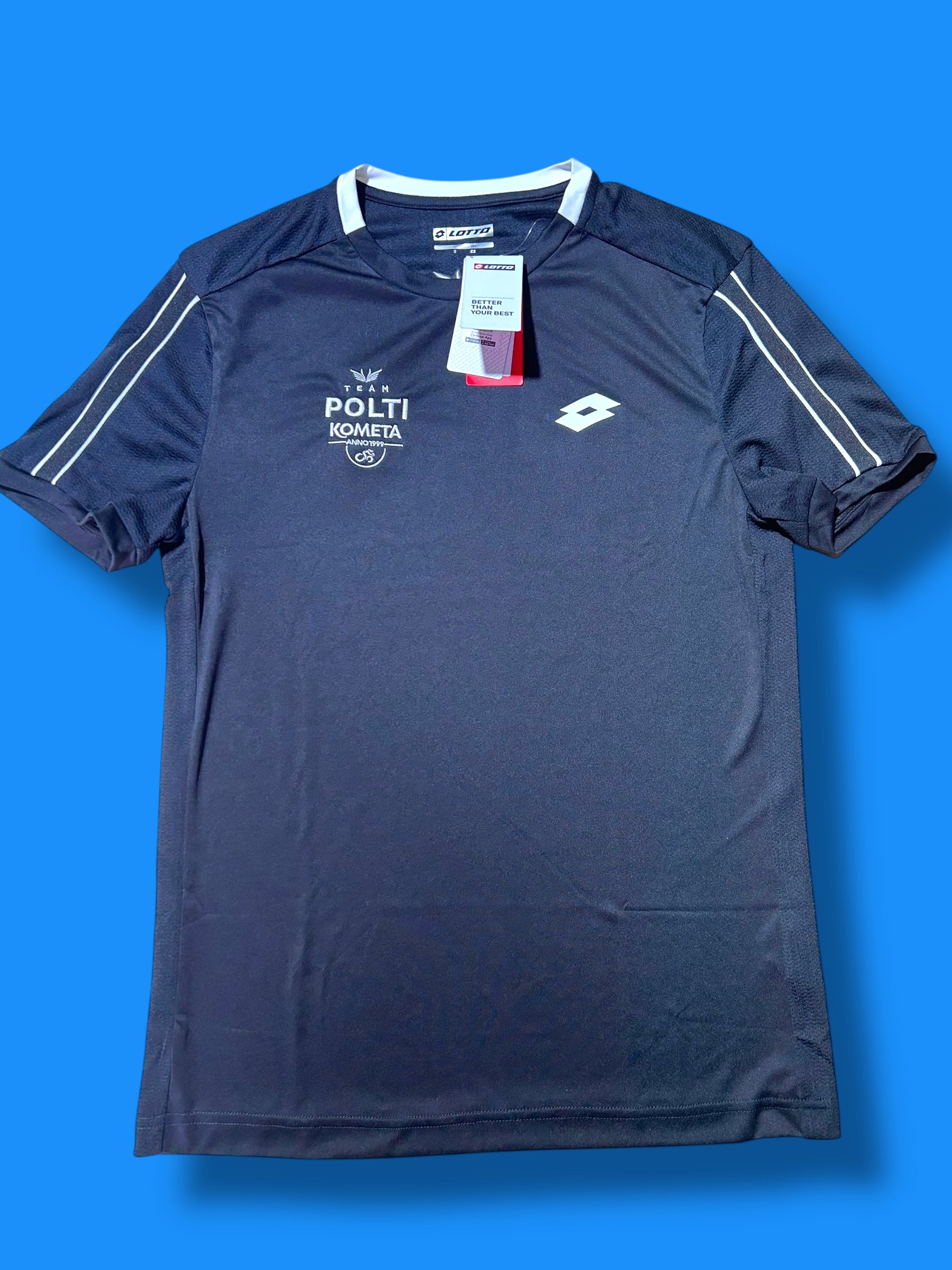 Team Issued T-Shirts Casual |Polti Kometa G-Sport| Pro Cycling Kit