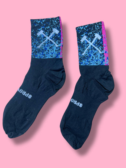 Race Socks Race Rider Issued |Hagens Bermans Ale| Pro Cycling Kit
