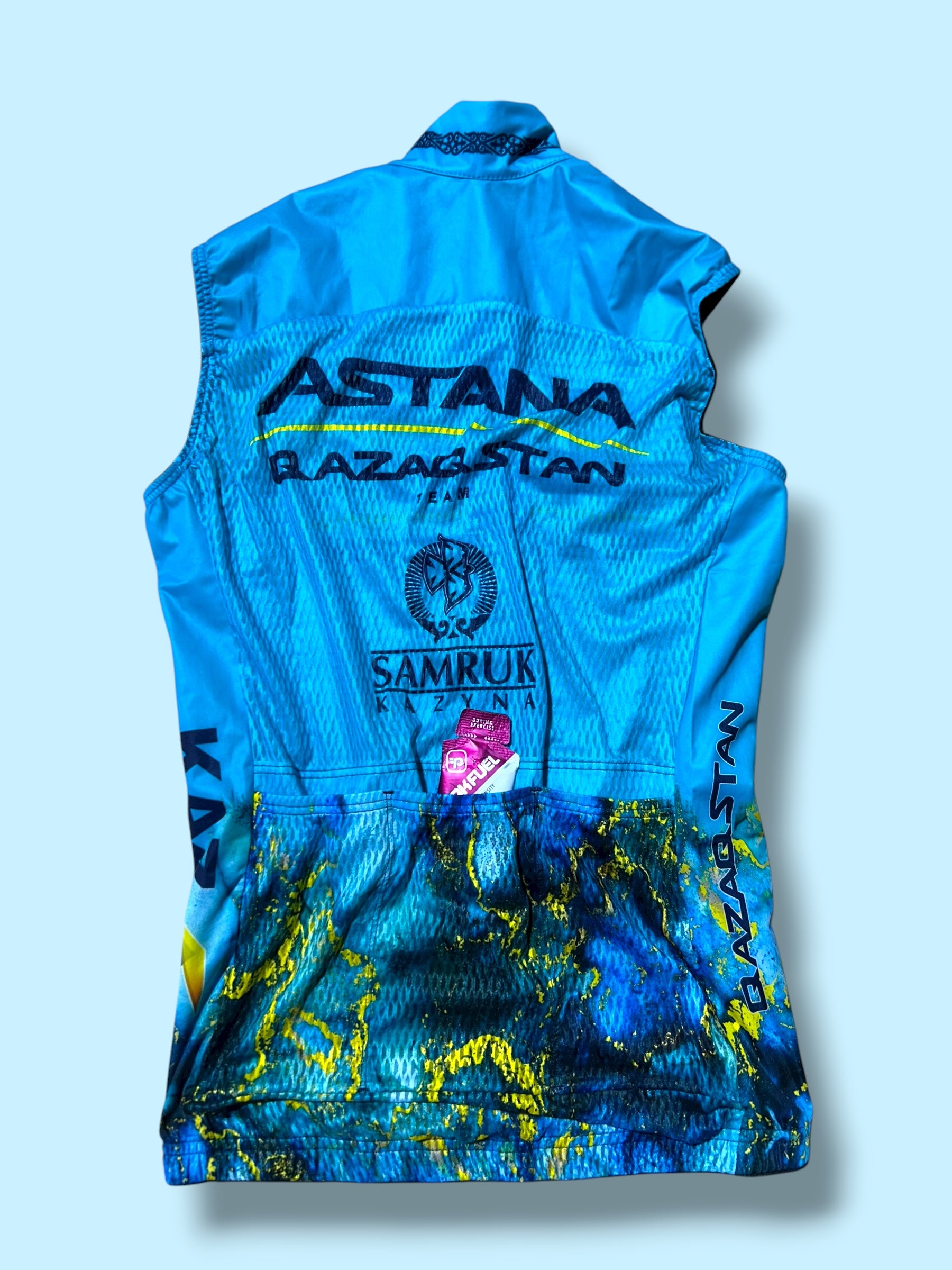 Wind Vest Gilet Packable - Pro Rider Issued |Biemme |Astana |Cycling