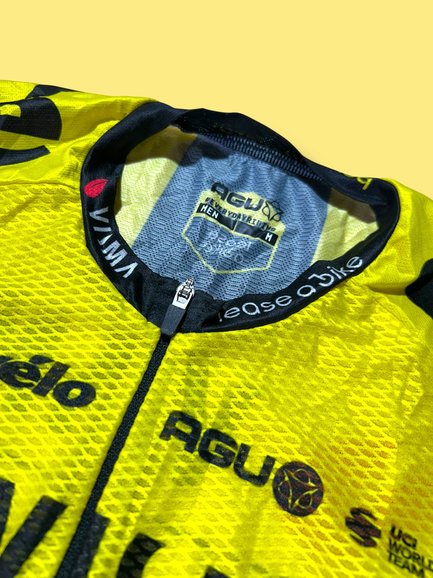 Summer Mesh Aero Jersey Race -  Rider Issued | Visma  | Agu | Pro Cycling Kit
