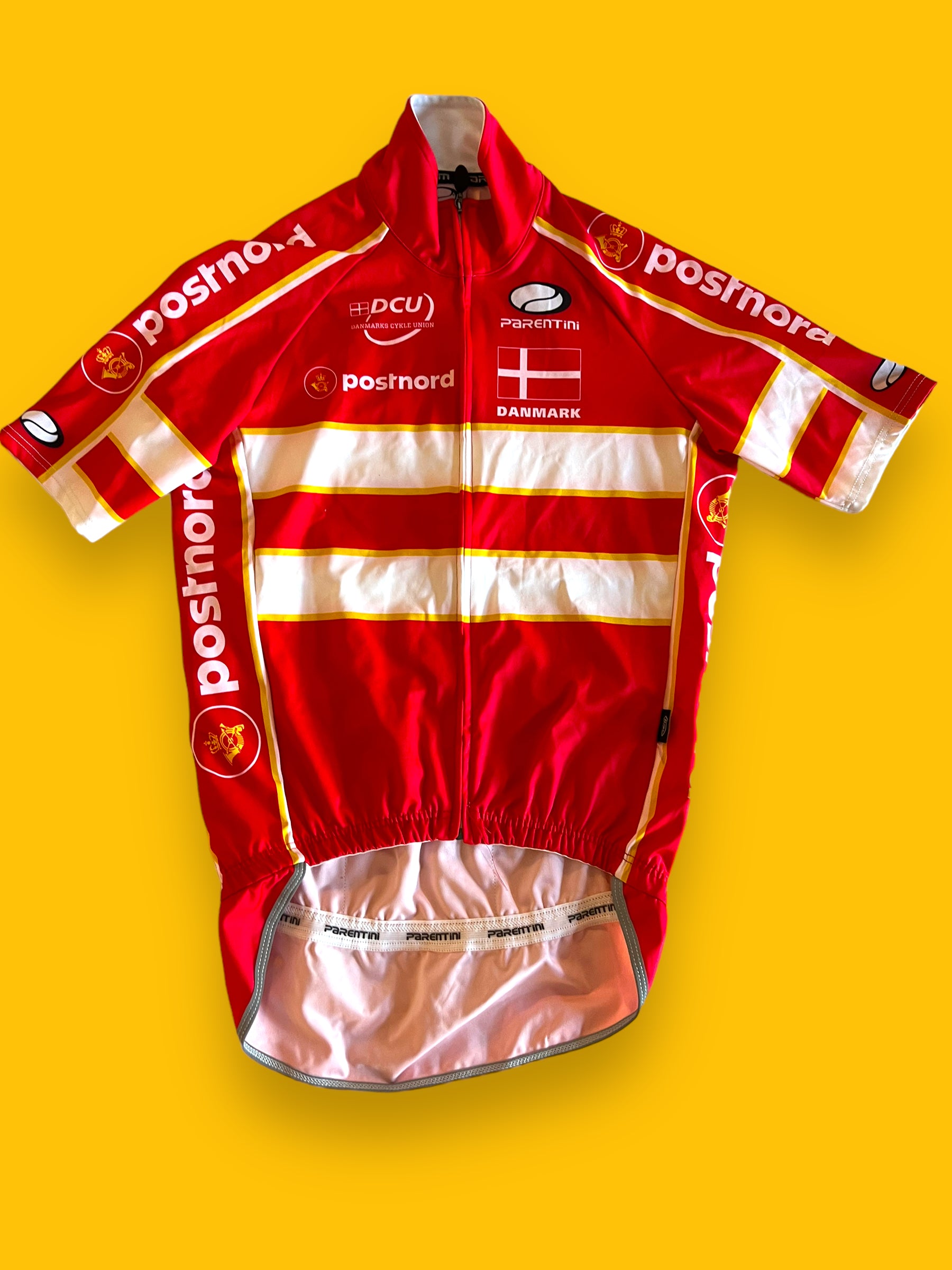 Cycling Kit Bundle - Short Sleeve Gabba Jersey & Leg Warmers | Parentini | Danish / Denmark National Team | Pro Cycling Kit
