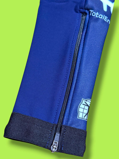 Thermal Leg Warmers|Total Energies |BioRacer  Pro Cycling Kit