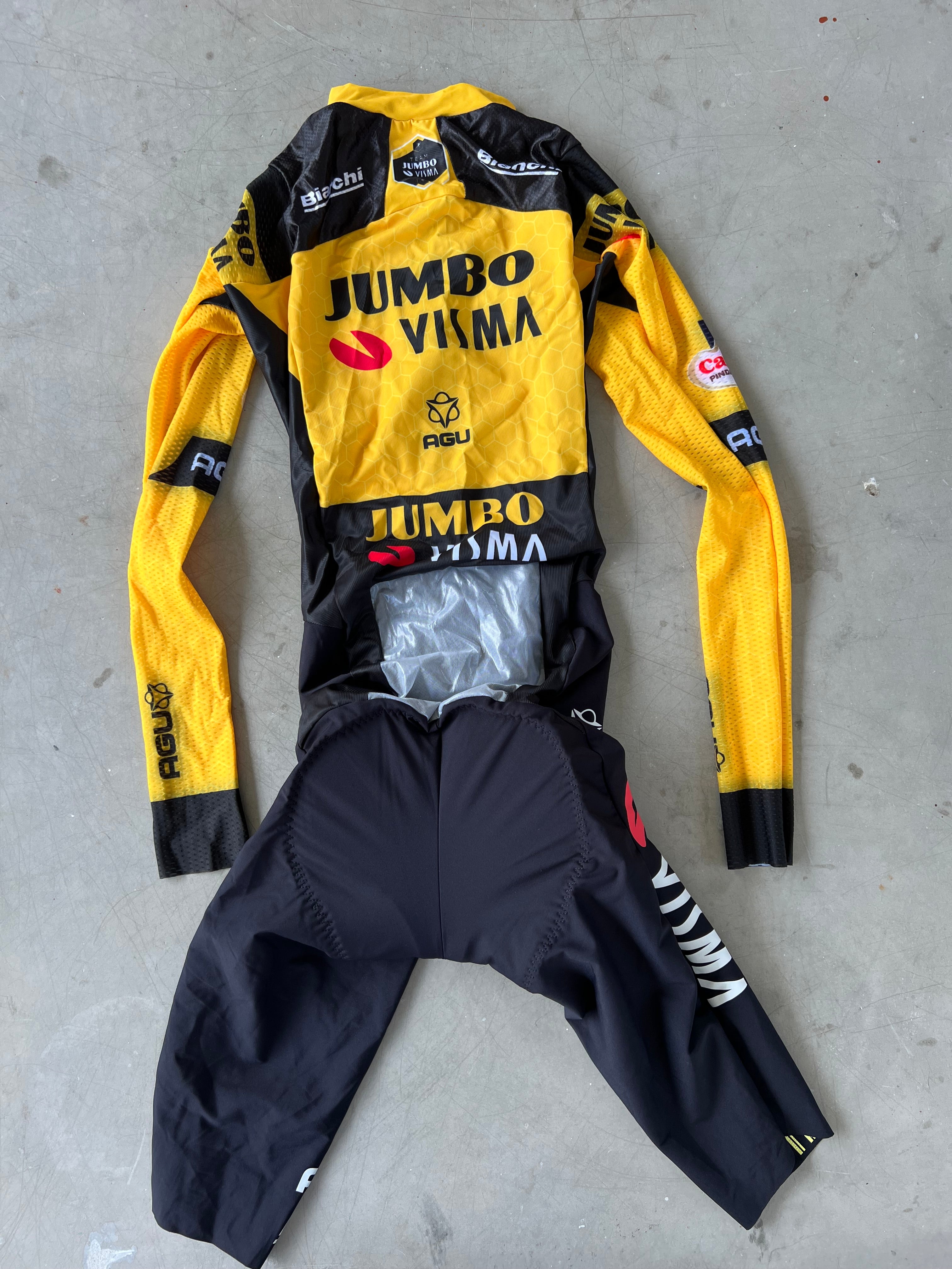 Jumbo Visma | Agu Long Sleeve TT Suit | XS | Rider-Issued Pro Team