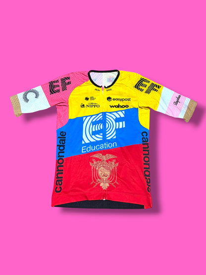 National Champion Aero Jersey Richard Carapaz Pro Team | EF Education First | Rapha Men's Pro Kit